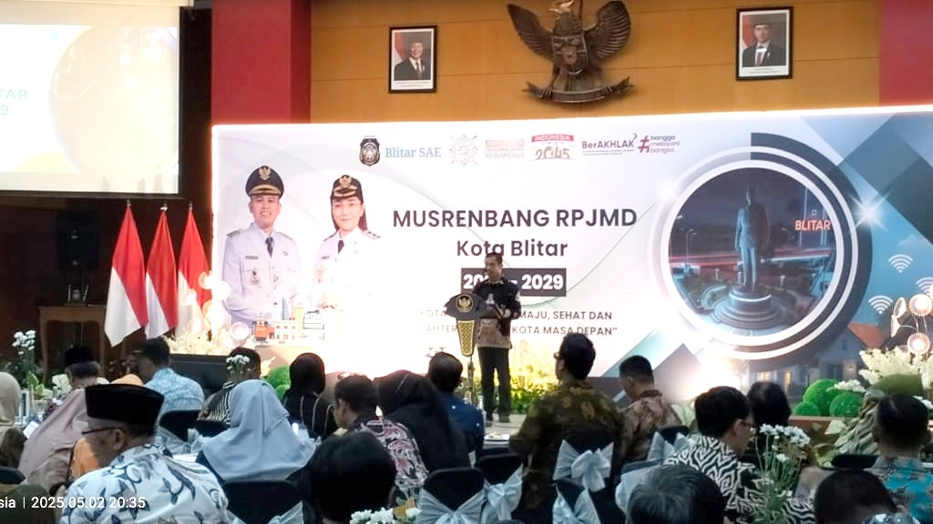 Jaring Aspirasi Masyarakat, Pemkot Blitar Gelar Musrenbang RPJMD 2025-2029