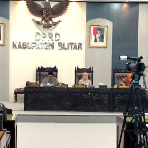 Rapat Paripurna DPRD Kabupaten Blitar Bahas Ranperda 8 Usulan Bupati