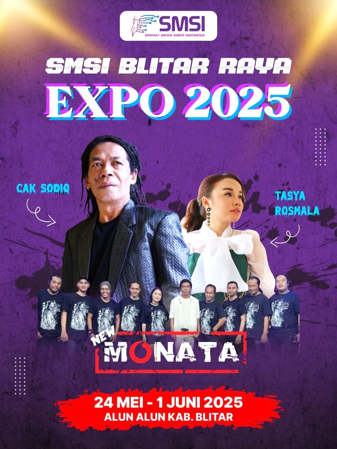 Saksikan Expo UMKM SMSI Blitar Raya Award bersama Orkes Monata, Ini Jadwalnya!