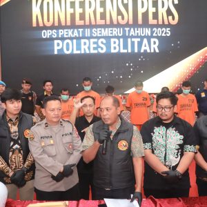 Operasi Pekat Semeru 2025, Polres Blitar Ungkap 5 Kasus Pidana Operasi Pekat Semeru 2025, Polres Blitar Ungkap 5 Kasus Pidana