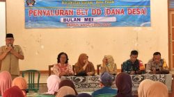 Desa Pojok Salurkan BLT DD Bulan Mei Tahun 2025 kepada KPM