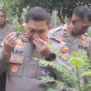 Dukung Ketahanan Pangan P2B, Kapolres Blitar Kunjungi Taman Toga Melati di Desa Minggirsari Dukung Ketahanan Pangan P2B, Kapolres Blitar Kunjungi Taman Toga Melati di Desa Minggirsari