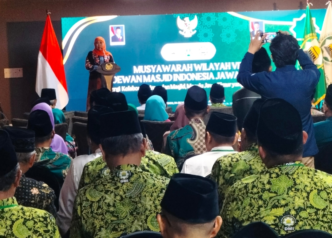 Gubernur Khofifah : Masjid Harus Jadi Pusat Kesejahteraan Masyarakat