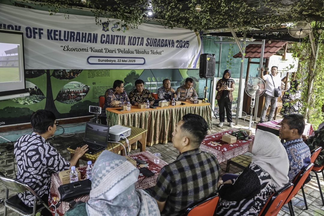 Surabaya Kick Off Program Kelurahan Cantik 2025, Targetkan Juara Nasional