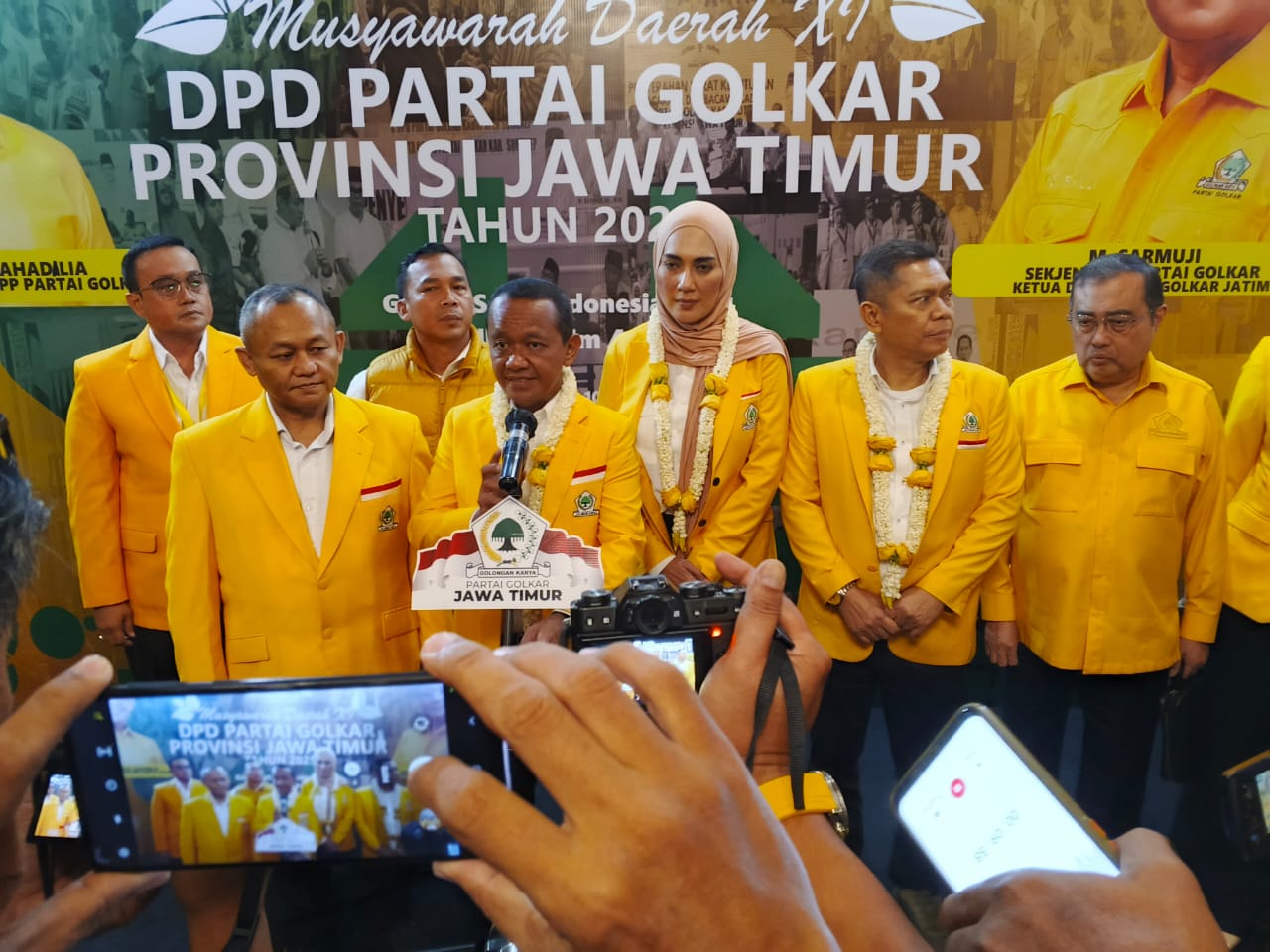Bahlil Tegaskan Tak Intervensi Pemilihan Ketua DPD Golkar Jatim