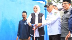 Gubernur Khofifah Resmikan SPAM, Ribuan Warga Singosari Malang Lega