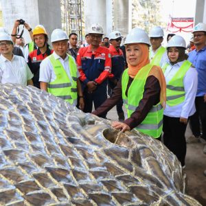 Gubernur Khofifah Tinjau Pembangunan Museum Peradaban Ponorogo