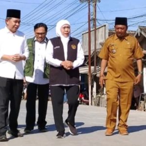Resmikan Pembangunan Jalan Provinsi di Puger Jember, Gubernur Jawa Timur: Hindari Penggunaan Truk ODOL