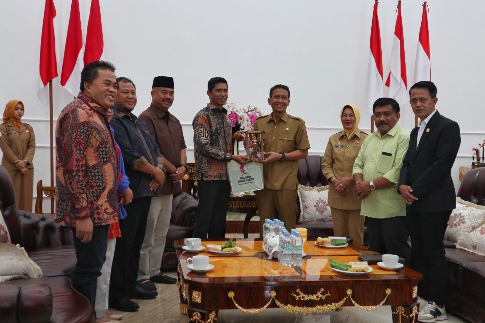 Bupati Bojonegoro Terima Kunker Pemkab Kutai Kertanegara, Belajar Dana Abadi Pendidikan