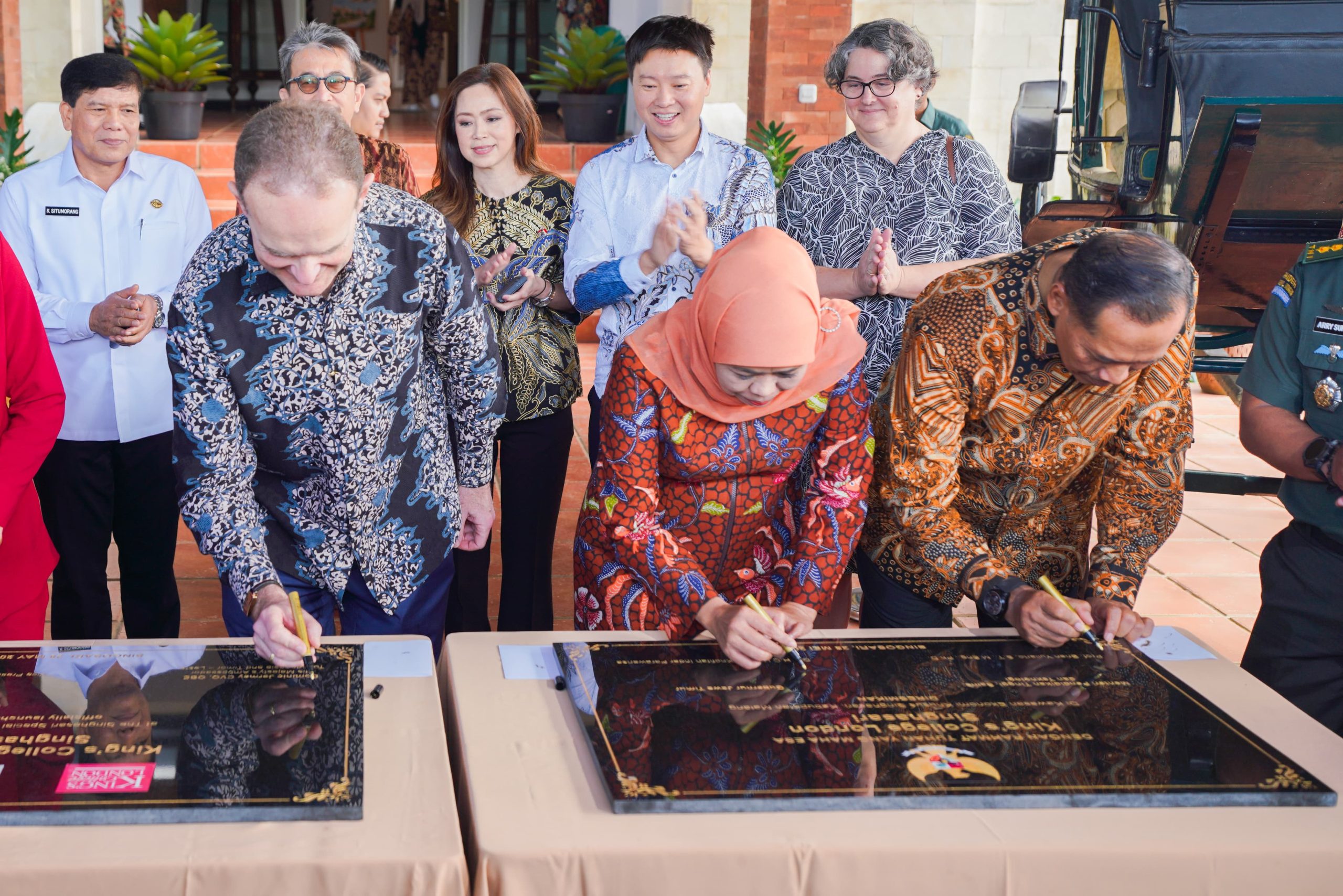 Gubernur Khofifah Resmikan Kampus King’s College London di KEK Singhasari Malang