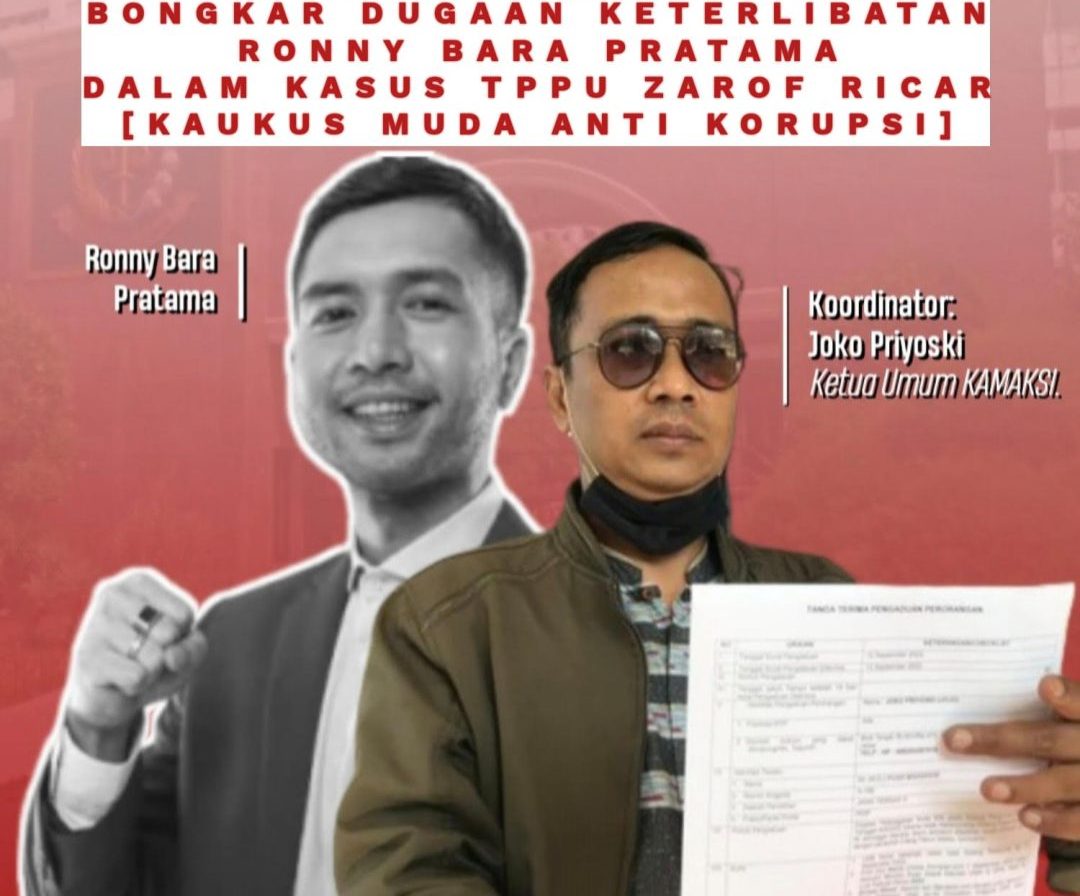 Bongkar Dugaan Keterlibatan Ronny Bara Pratama Dalam Kasus TPPU Zarof Ricar