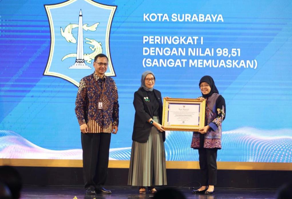Hari Kearsipan, Surabaya Sabet Dua Penghargaan ANRI