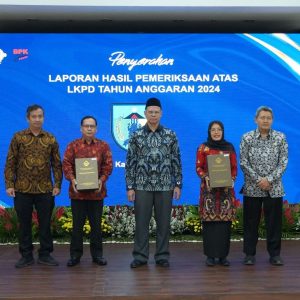 Pemkab Kediri Kembali Raih Opini WTP Ke-9 Secara Berturut