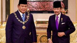 Presiden Prabowo Subianto Menerima Penghargaan dari Brunei Darussalam