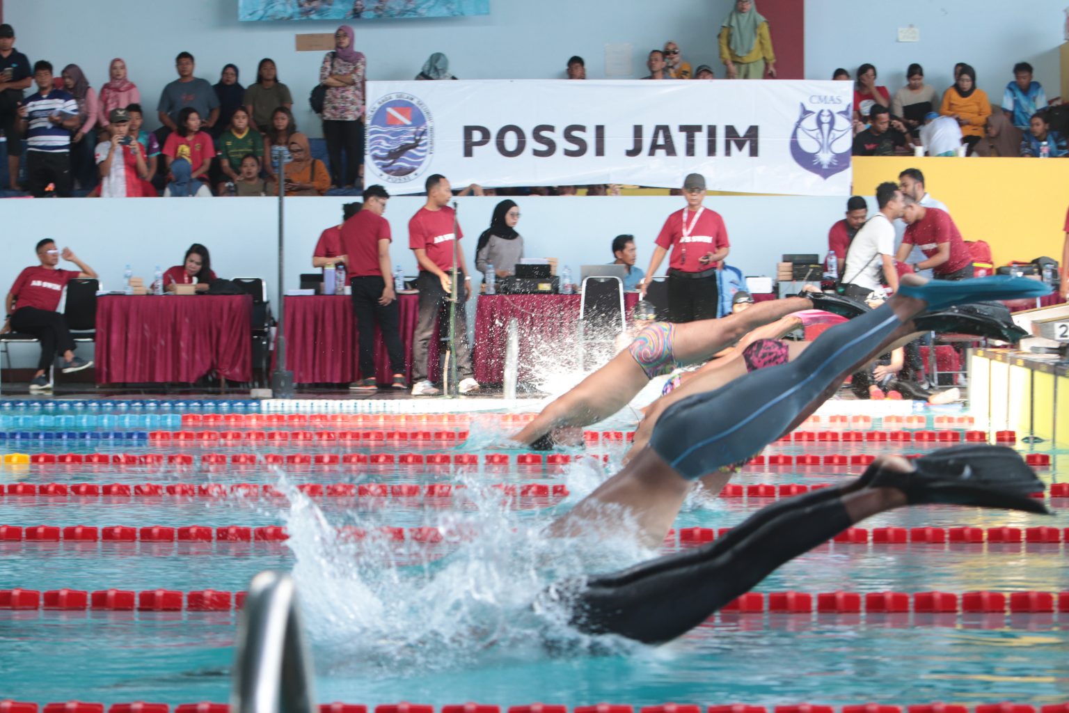 Kejurda Selam, Persaingan Ketat Atlet Peraih Medali PON dengan Atlet Daerah