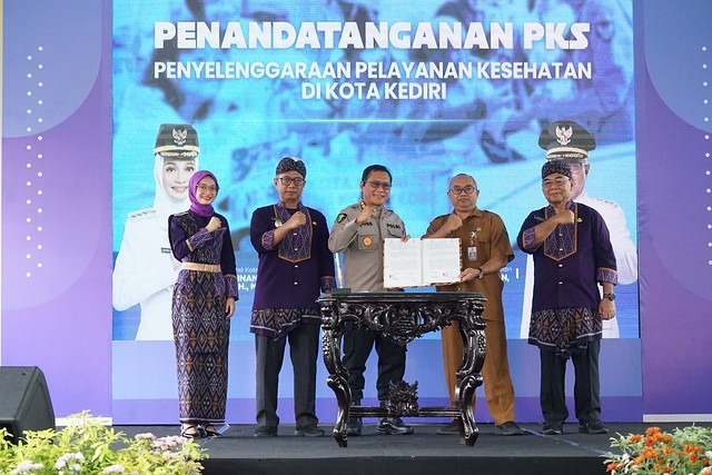 Mbak Wali Jamin Layanan Kesehatan Non-JKN, Gandeng RS Bhayangkara Kota Kediri