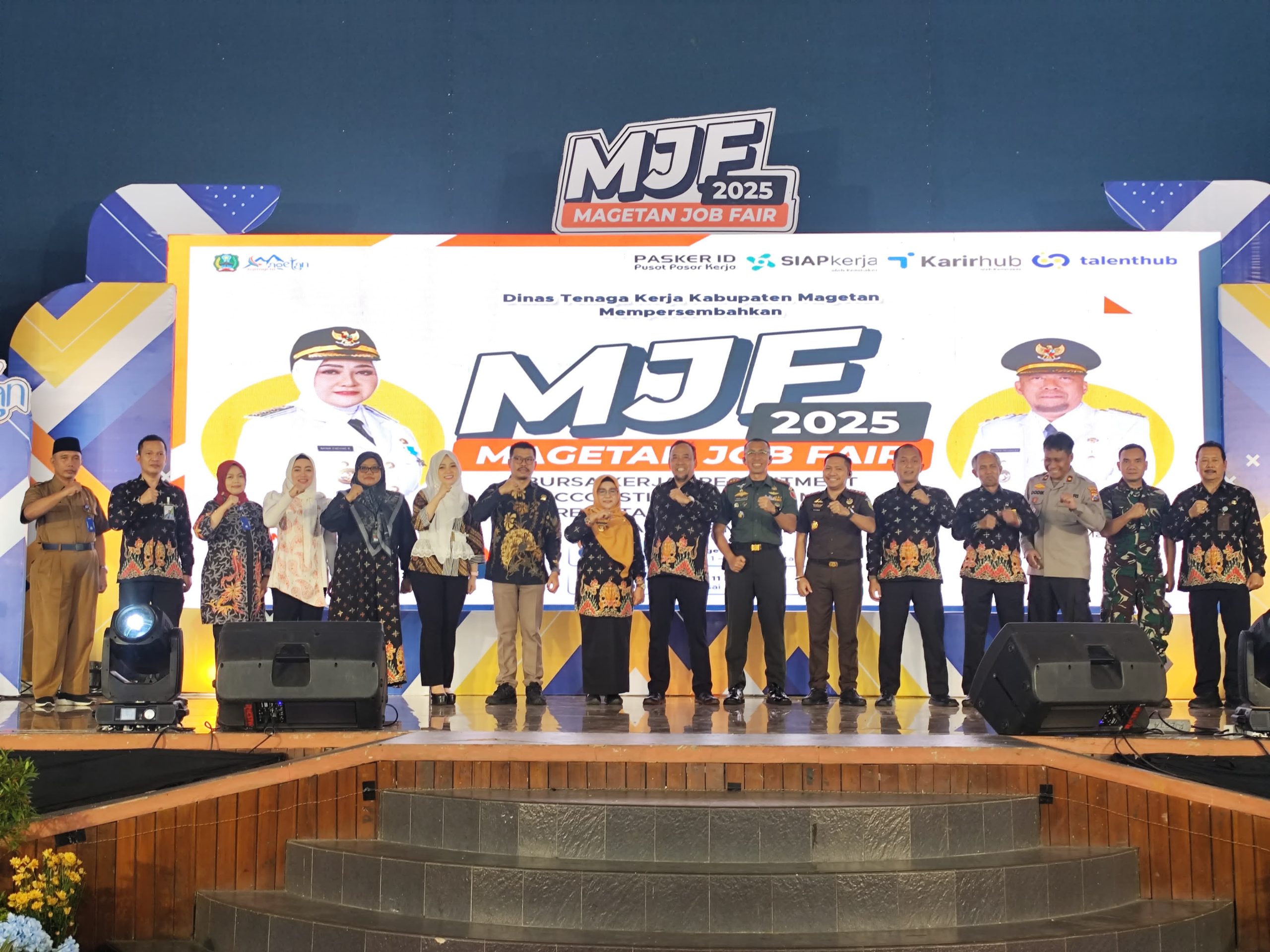 Begini Tanggapan Kepala Dinas Tenaga Kerja Pada Pelaksanaan Magetan Job Fire 2025