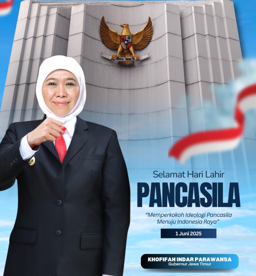 Khofifah: Pancasila Perkokoh  Moral Bangsa di Tengah Gempuran Tantangan Zaman