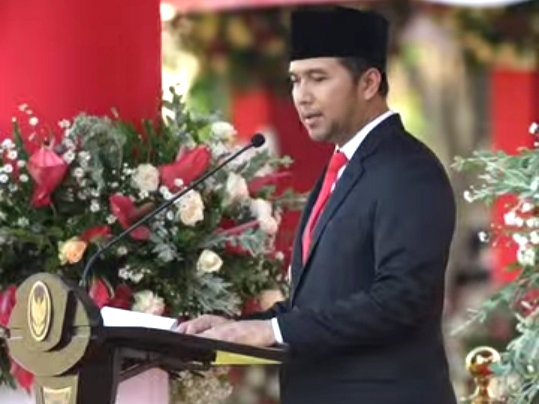 Pimpin Upacara di Kota Blitar, Wagub Jatim Sebut Pancasila sebagai fondasi bangsa