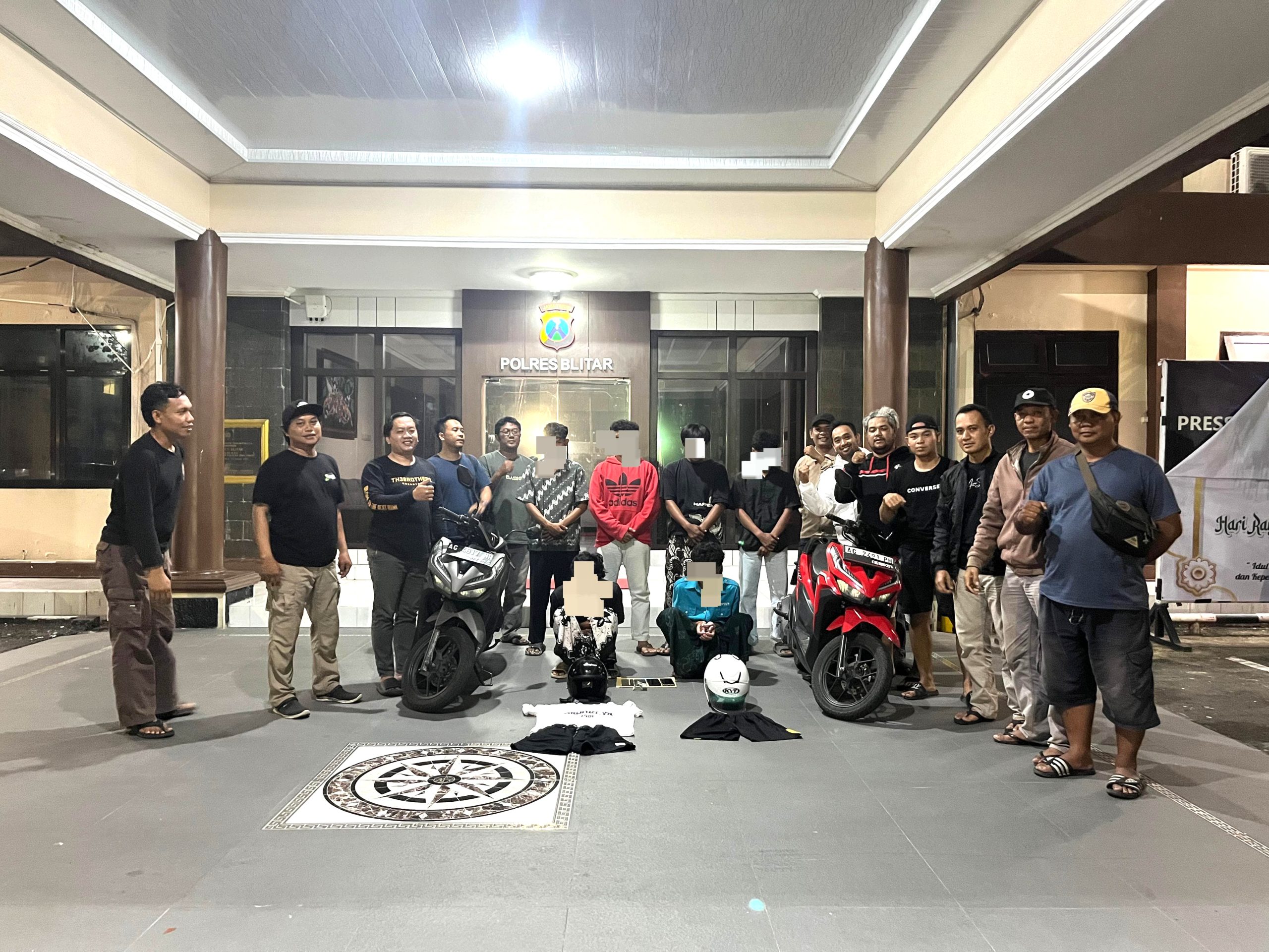 Oknum Perguruan Silat Bikin Onar di Kanigoro, Akhirnya Diringkus Polres Blitar