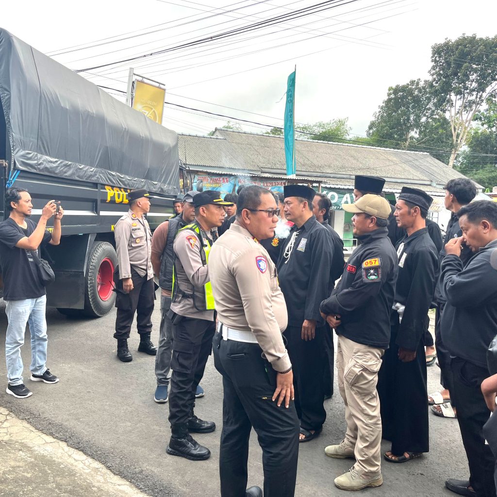 Polres Blitar Tindak Tegas Anggota Perguruan yang Langgar Maklumat Suro 2025