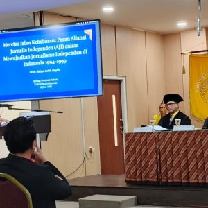 Dr. Raisye Soleh Haghia: AJI Berperan Strategis dalam Perjuangan Kebebasan Pers 1994-1999