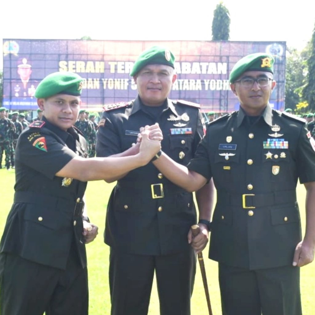 Jabat Danyonif 511/DY Blitar, Mayor Amar Supratman Siap Tingkatkan Keberhasilan dan Prestasi Satuan