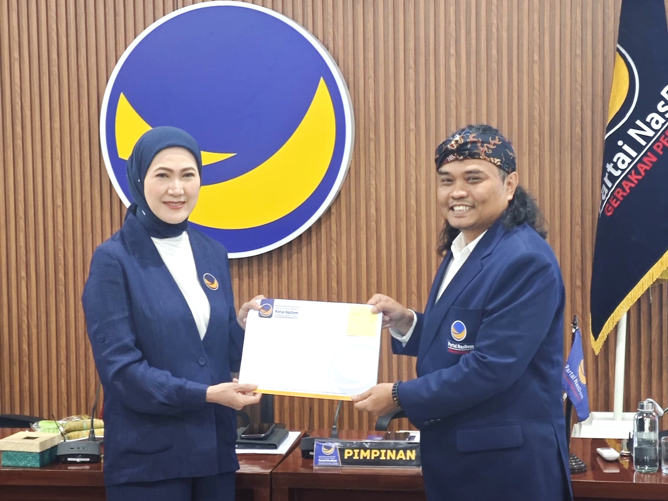 Panglima Nurhadi Dipercaya Kembali Nahkodai DPD Partai NasDem Kabupaten Blitar