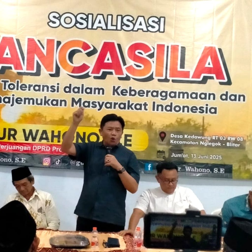 Wawasan Kebangsaan di Blitar, Guntur Wahono: Petani Tulang Punggung Pangan Indonesia