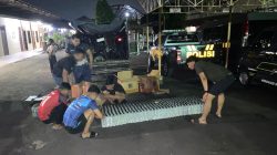 Operasi Cipta Kondisi, Polres Blitar Amankan Pick-Up Pengangkut Ratusan Botol Arak