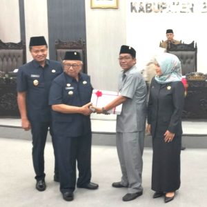 DPRD Kabupaten Blitar Sampaikan Ranperda Pertanggungjawaban Pelaksanaan APBD 2024