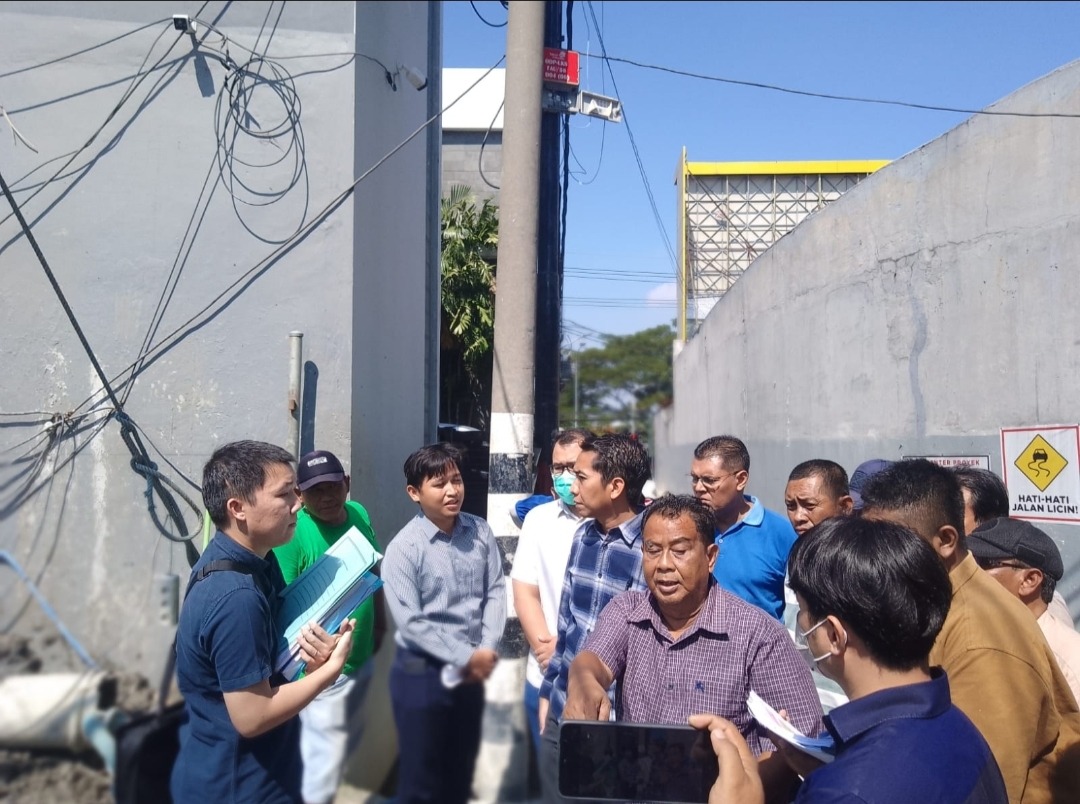 Komisi C DPRD Surabaya Sidak Proyek Bermasalah, Instruksikan Penghentian Sementara