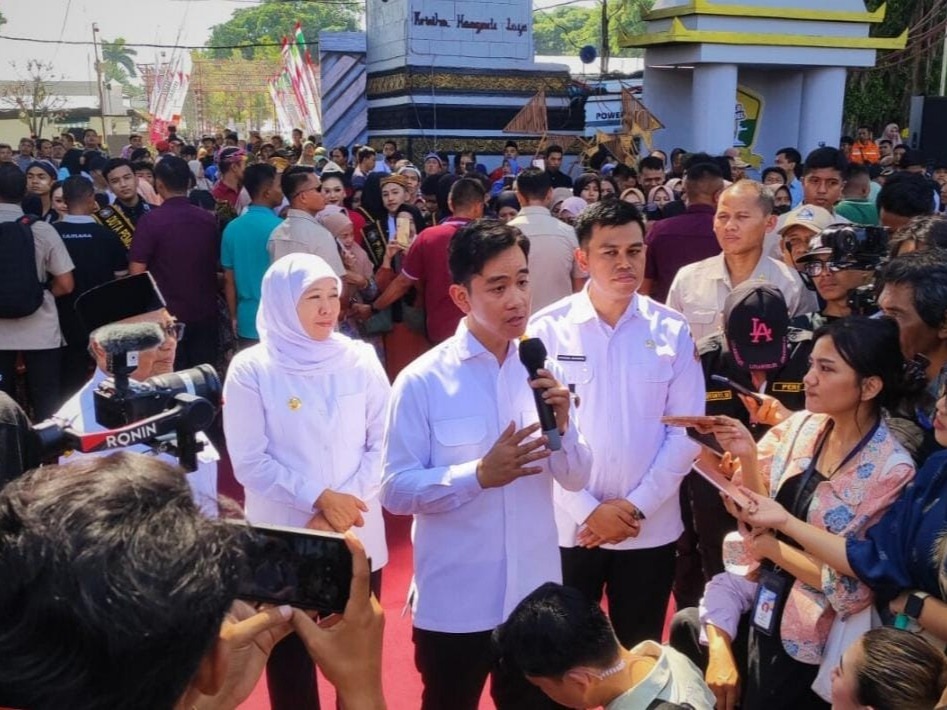 Ajang Pameran Produk UMKM, Wapres Gibran Apresiasi Bazar Blitar Djadoel