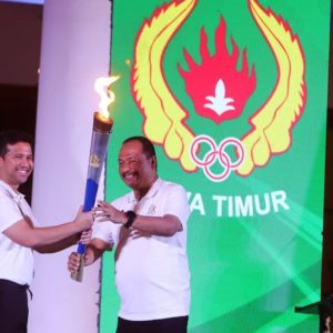 Obor Porprov Jatim 2025 Menyala, Emil Dardak: Momen Bersejarah Atlet Jatim