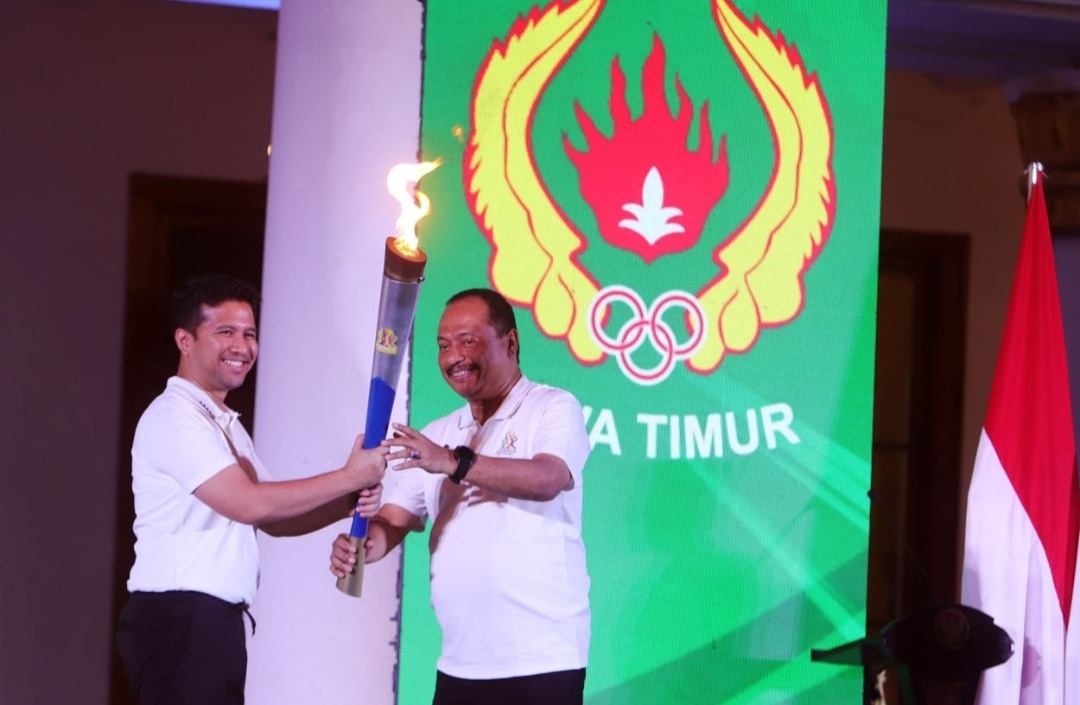 Obor Porprov Jatim 2025 Menyala, Emil Dardak: Momen Bersejarah Atlet Jatim