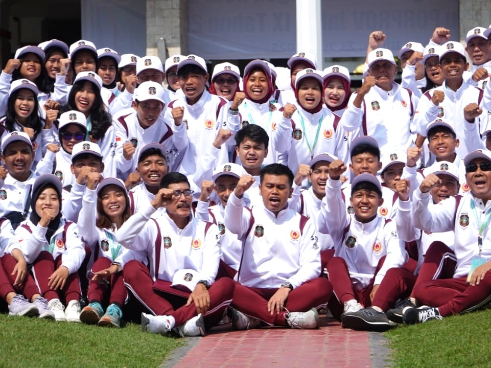 Pemkot Blitar Berangkatkan Kontingen ke Porprov IX Jatim, Semua Atlit dan Official Dijamin BPJS