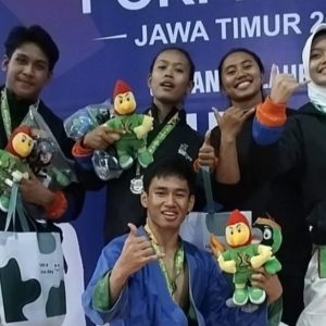 Rizky Genta Persembahkan Emas Pertama untuk Surabaya di Cabor Kurash Porprov Jatim IX