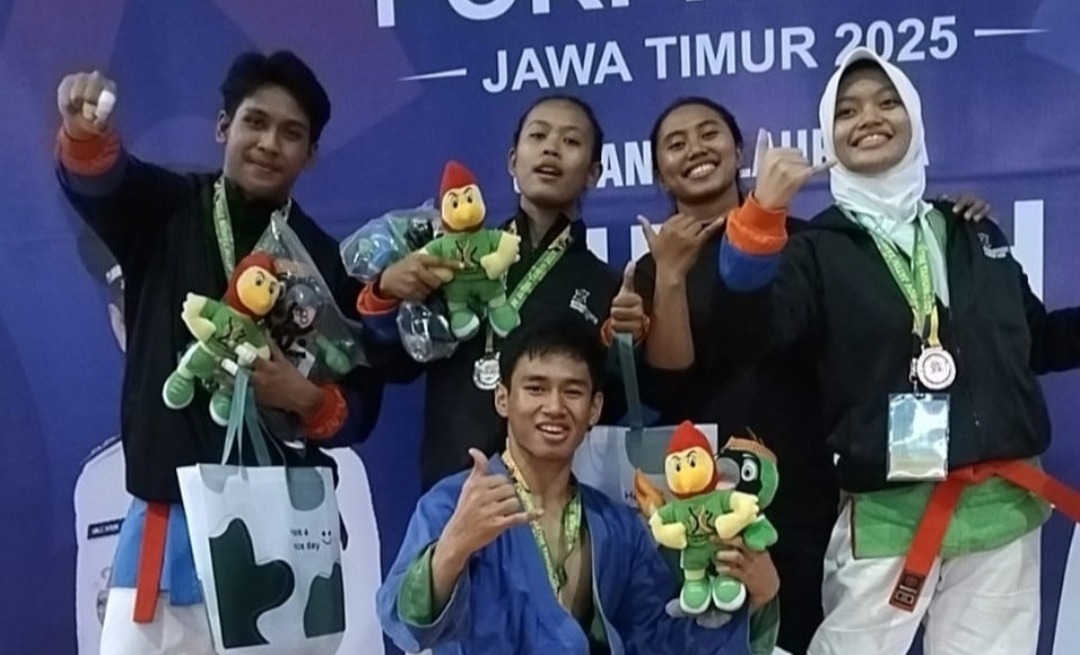 Rizky Genta Persembahkan Emas Pertama untuk Surabaya di Cabor Kurash Porprov Jatim IX