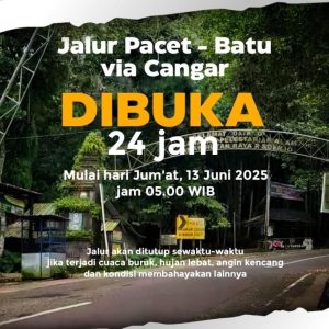 Perbaikan Pasca Longsor Selesai 100 Persen, Gubernur Khofifah Pastikan Jalur Pacet-Cangar Aman Dibuka 24 Jam Perbaikan Pasca Longsor Selesai 100 Persen, Gubernur Khofifah Pastikan Jalur Pacet-Cangar Aman Dibuka 24 Jam