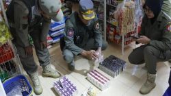 Jember Perang Terhadap Peredaran Rokok Ilegal,10.396 Batang Rokok Ilegal di Amankan