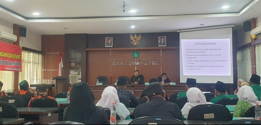 Cegah Premanisme di Sidoarjo, Bakesbangpol Undang Ormas