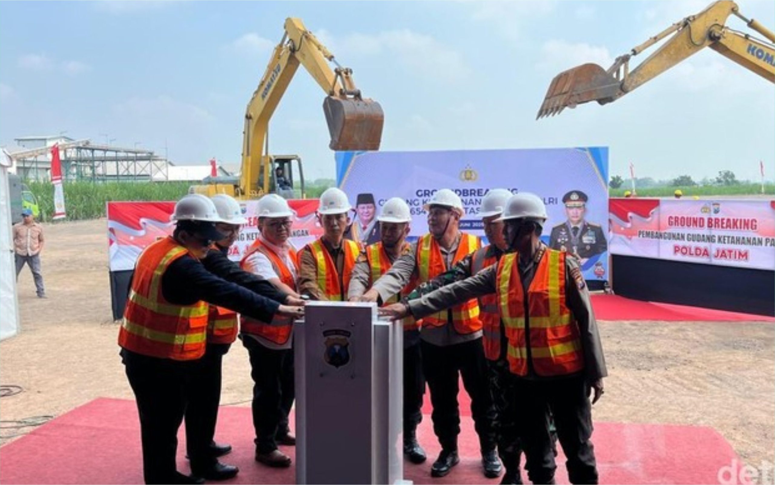 Gudang Ketahanan Berkapasitas 1.000 ton Dibangun di Desa Pacing Kab.Mojokerto