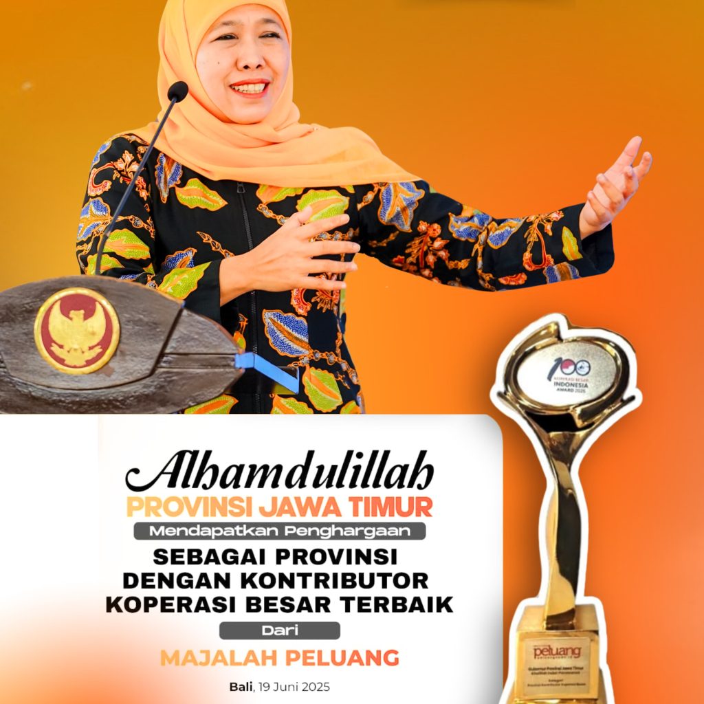 Raih Penghargaan Kontributor Koperasi Besar Terbaik