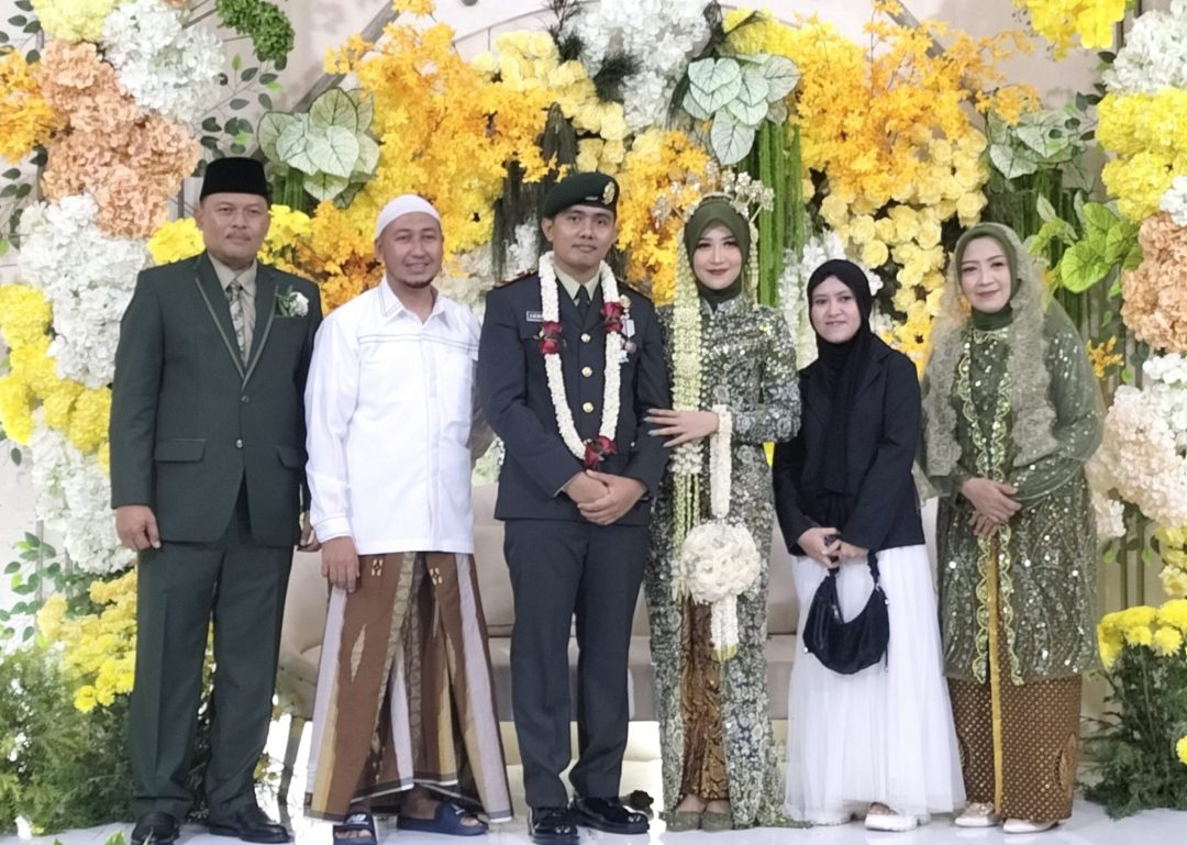 Anggota FPG DPRD Kab. Probolinggo Wahid Nurahman Gelar Resepsi Pernikahan Mira – Lettu Mauludi