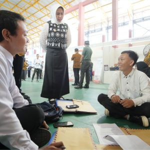 Ribuan Pencari Kerja Serbu Job Fair Mojokerto