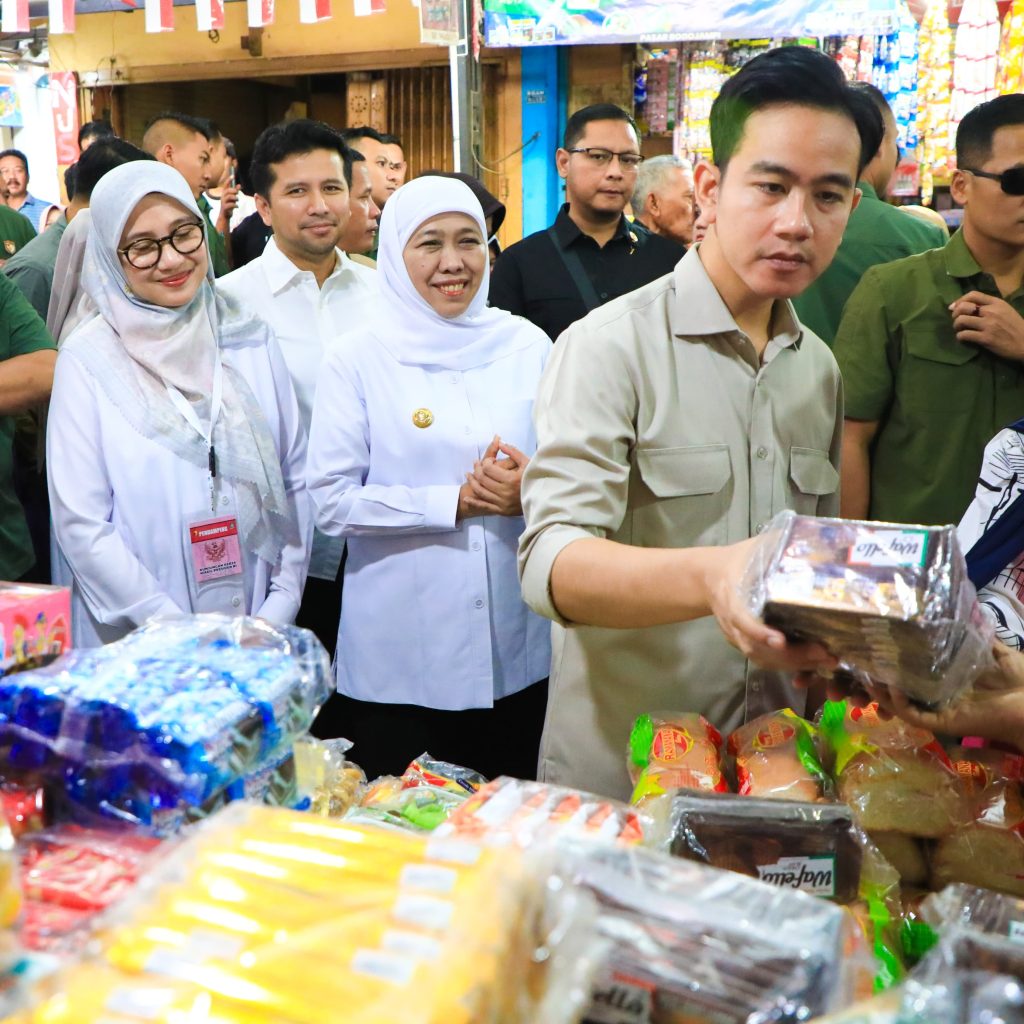 Hari kedua Wapres di Banyuwangi Kunjungi Pasar dan Menyapa Pedagang Sayur