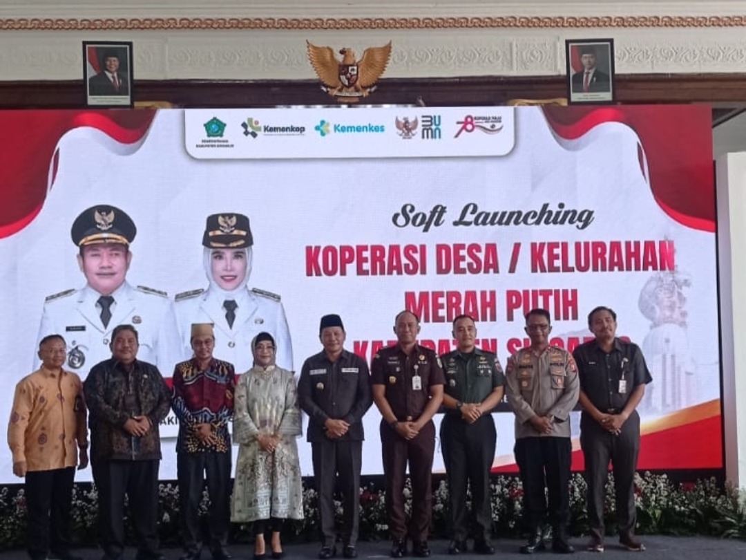 Ratusan Koperasi Merah Putih Sidoarjo Terima Akta 