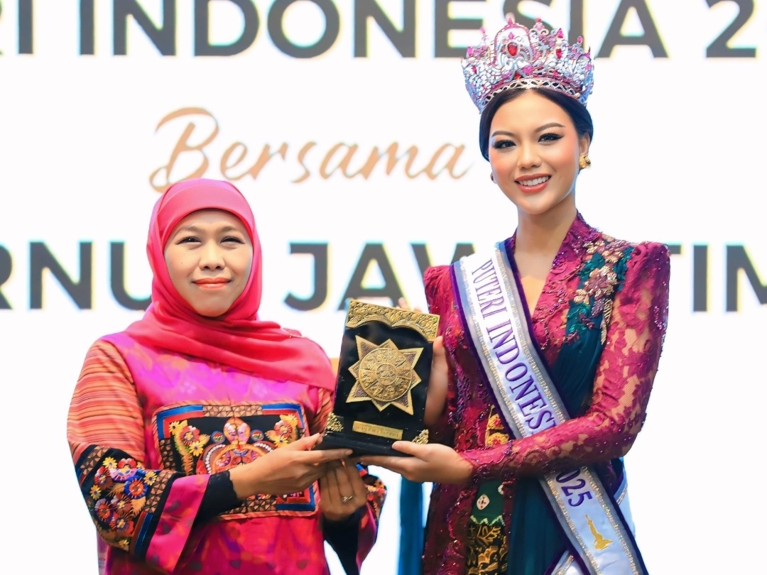 Gubernur Khofifah Harap Putri Indonesia Firsta Yufi Gaungkan Pariwisata & Budaya Jatim