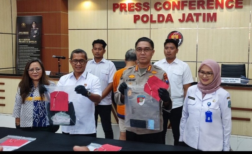 Cabuli Anak Dibawah Umur, Pemuka Agama di Blitar Ditahan di Polda Jatim