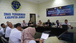 Pemkab Jember Gelar Evaluasi Uji Coba Manajemen Rekayasa Lalin Simpang 3 Argopuro Tahap Pertama